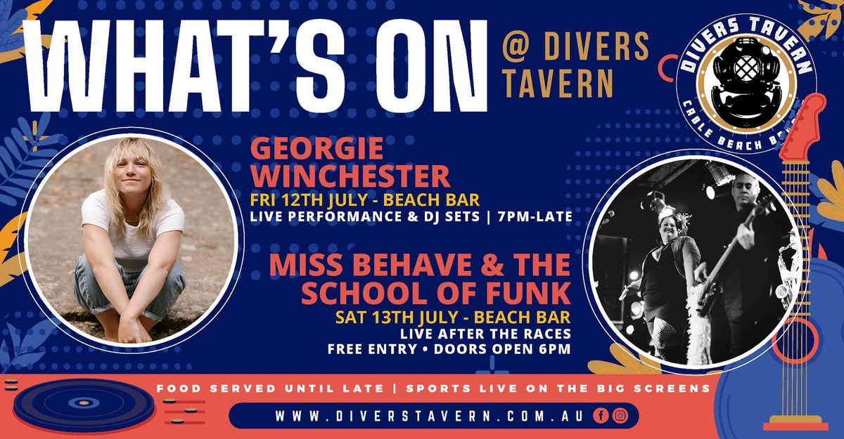 Broome Races Afterparty ft Miss Behave & The School of Funk