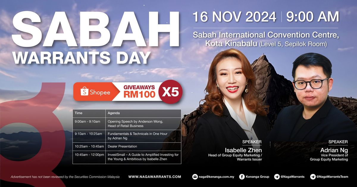 Sabah Warrants Day