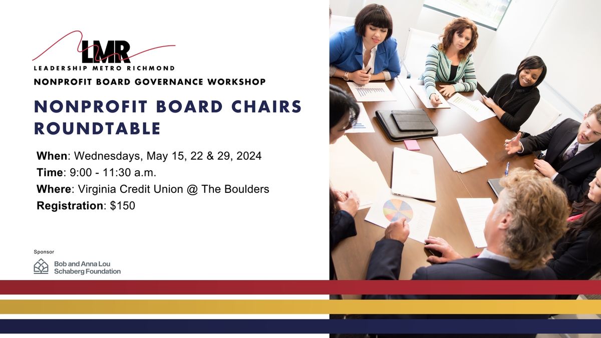 The Nonprofit Board Chairs Roundtable