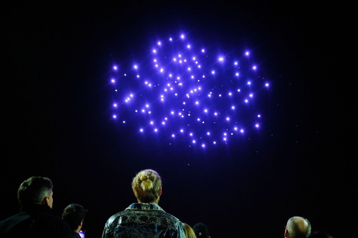 Blessing of the Fleet narrated sound and light show   