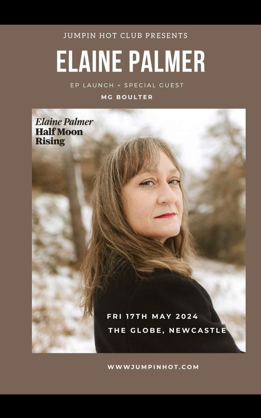Elaine Palmer album launch (MG Boulter special guest)