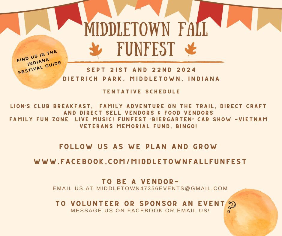 2024 Middletown Fall Funfest 