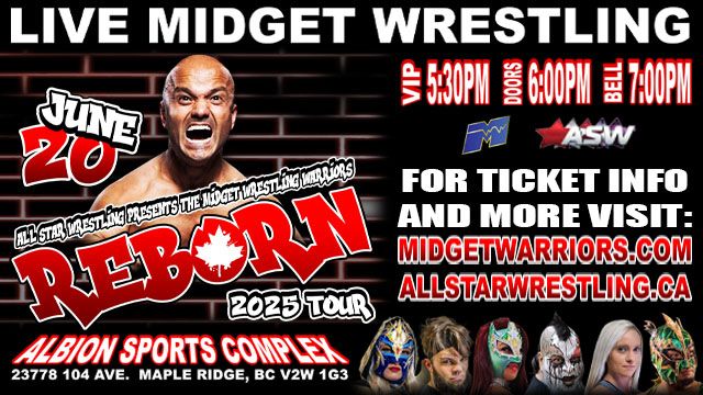 Midget Wrestling Warriors "Reborn" Tour