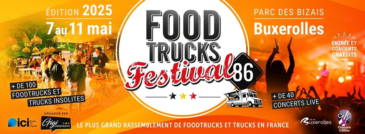 FOOD TRUCKS Festival 86 - Buxerolles 2025