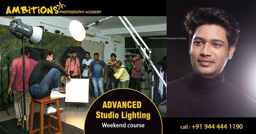 Advanced Studio Lighting Weekend course
