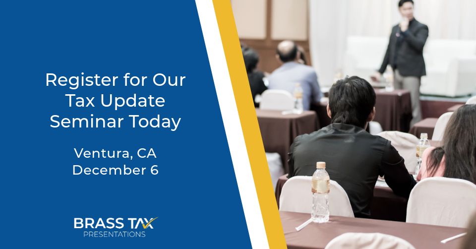 Tax Update Seminar - Ventura