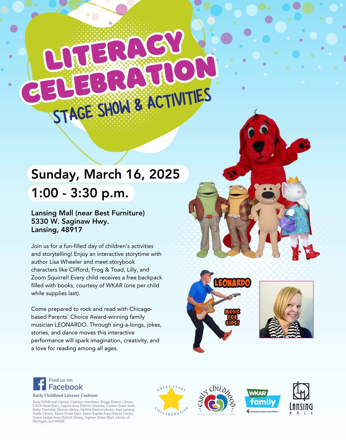 Literacy Celebration Stage Show & Activities