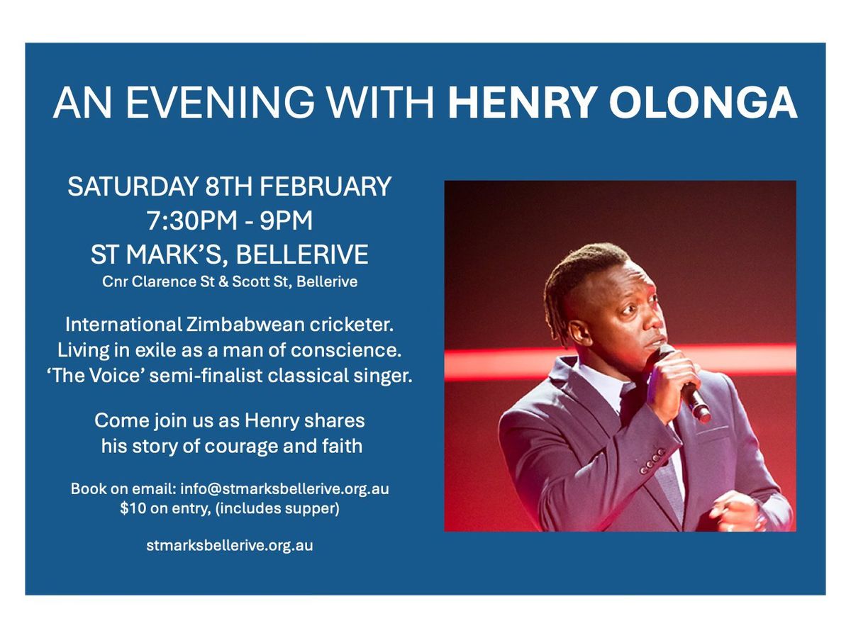 An Evening with Henry Olonga