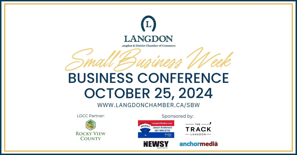 Small Business Week-Business Conference & Wine and Cheese