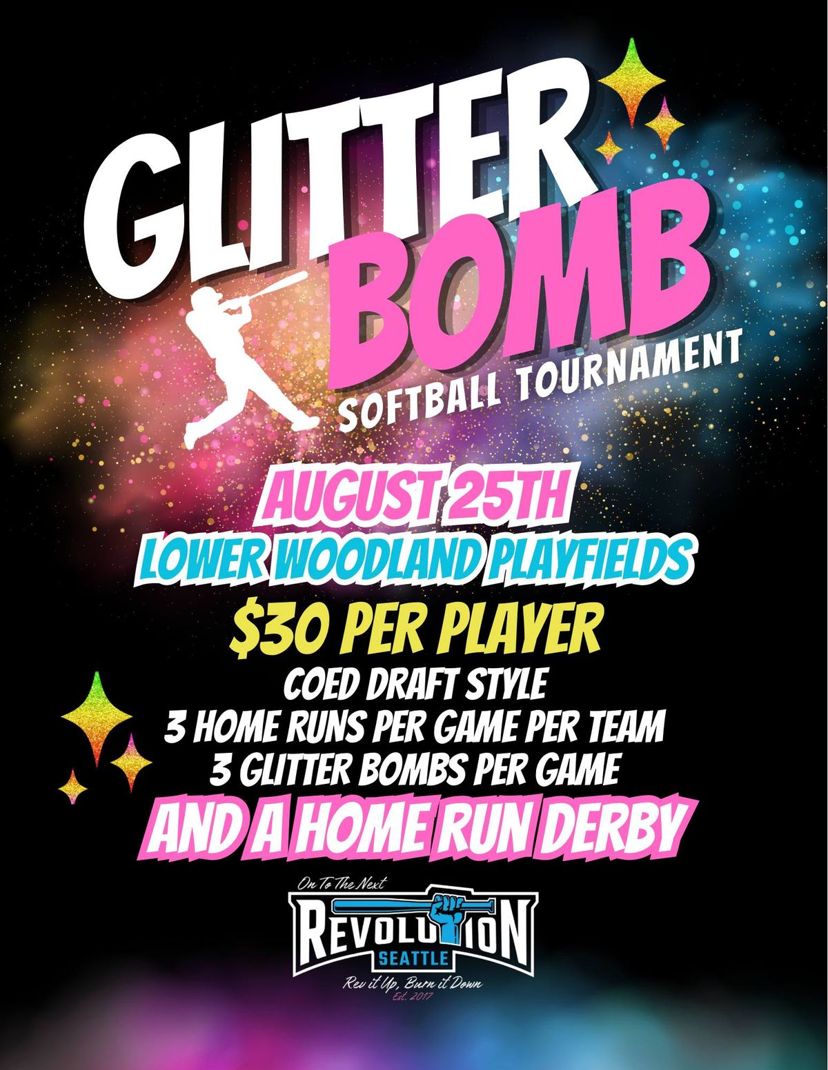 2024 Glitter Bomb Softball Tournament 