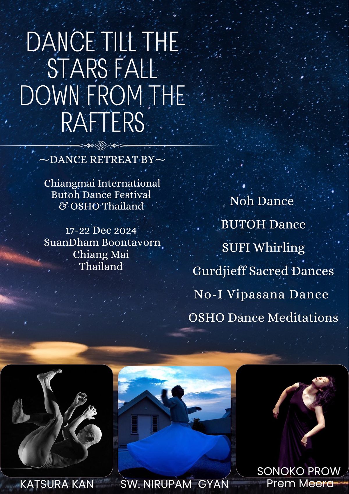 Dance Retreat : Dance Till the Stars Fall Down From the Rafters 