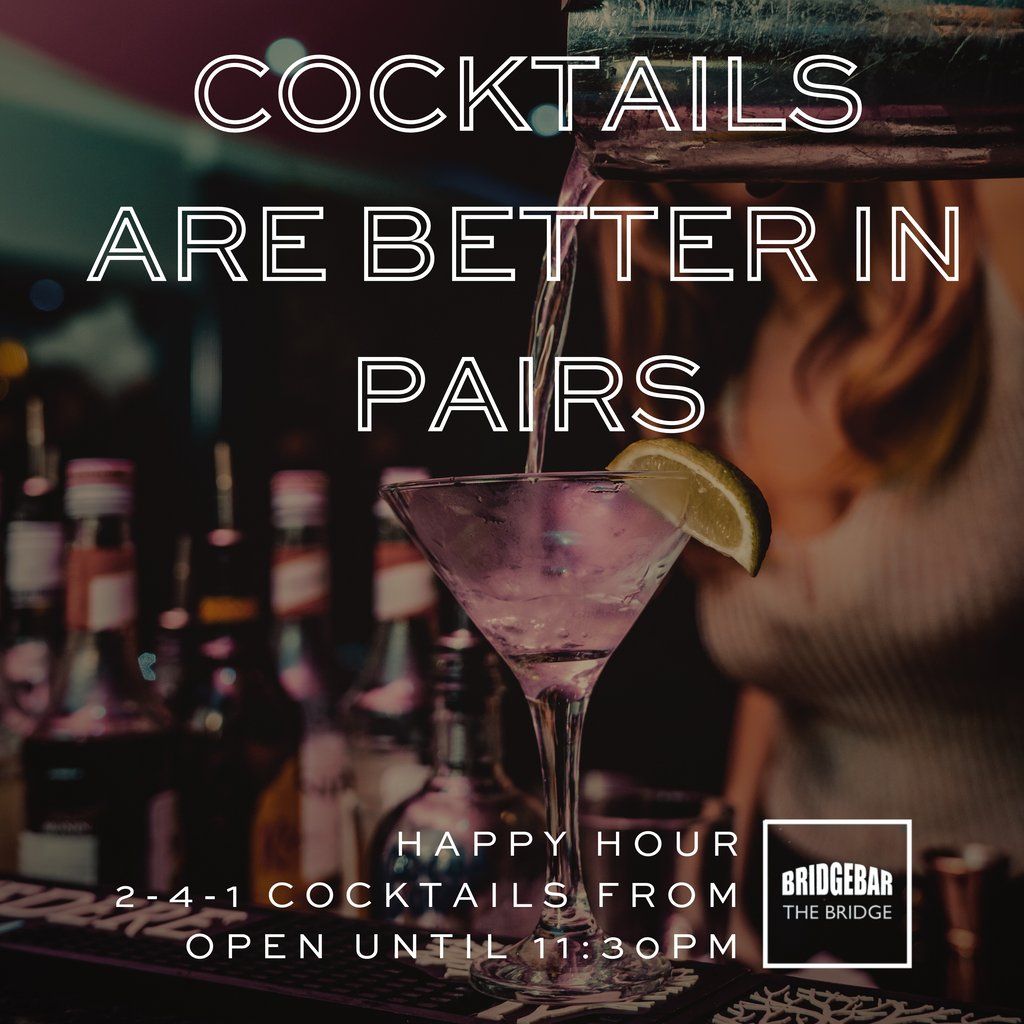 Bridgebar Presents: Friday Cocktail Club