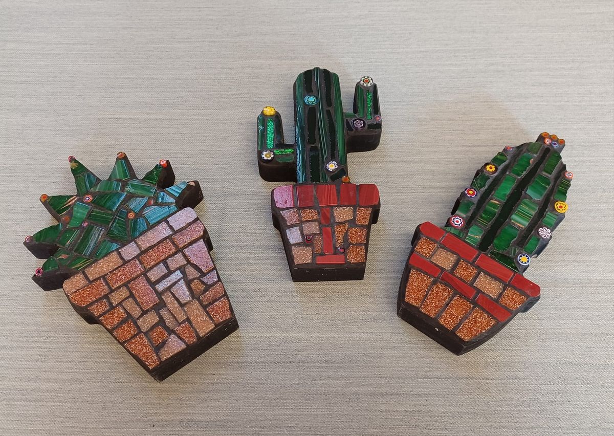 Mosaic Cactus Workshop, \u00a340- 