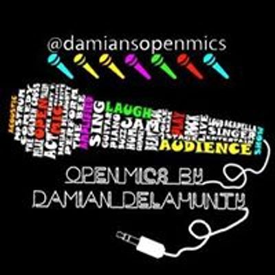 Open Mic Nights Hosted By Damian Delahunty