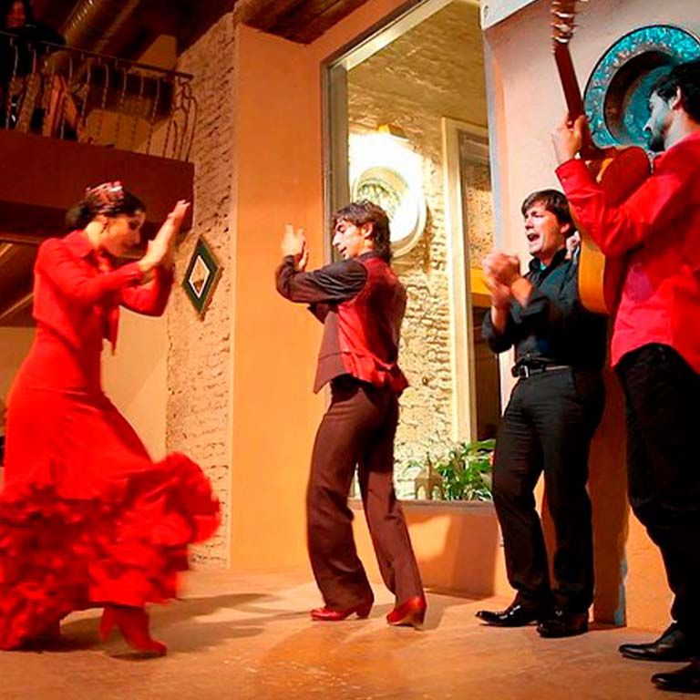 Espect\u00e1culo de flamenco en la Casa de la Memoria