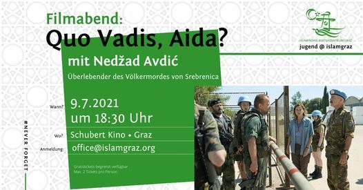 Gedenken An Den Volkermord Von Srebrenica Schubertkino Cafe Lounge Graz 9 July 2021