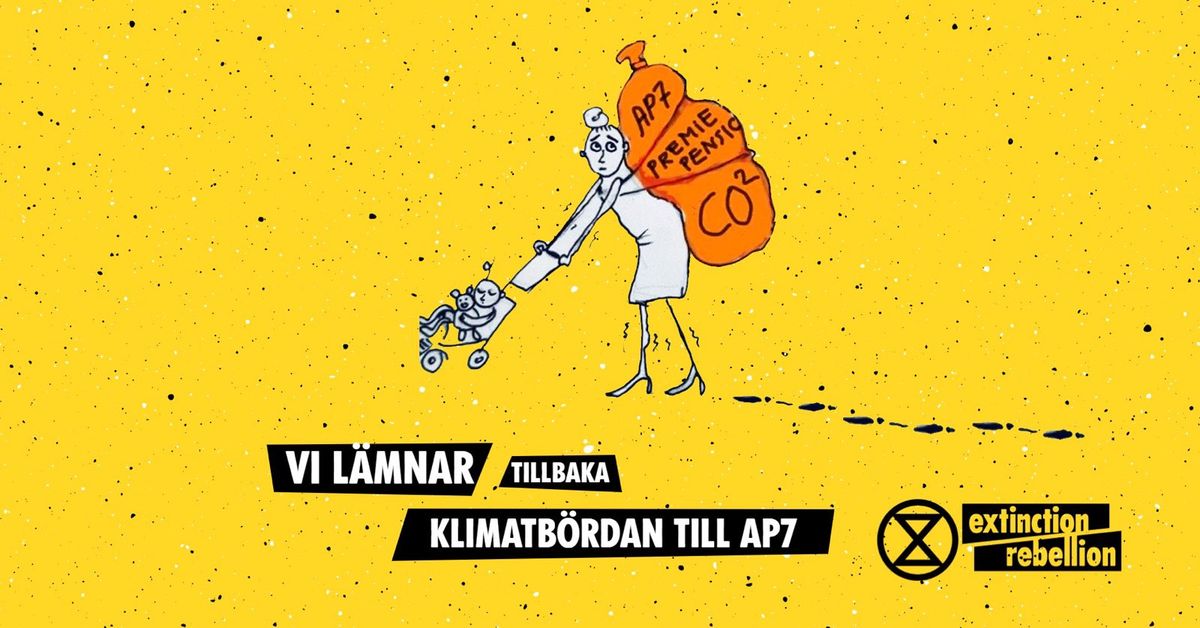 Vi l\u00e4mnar tillbaka klimatb\u00f6rdan till AP7 - fredag 7 mars i Stockholm