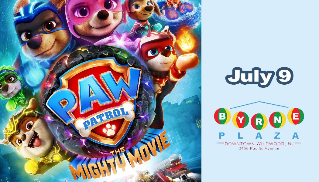 Downtown Wildwood Free Family Movie Night: Paw Patrol The Mighty Movie