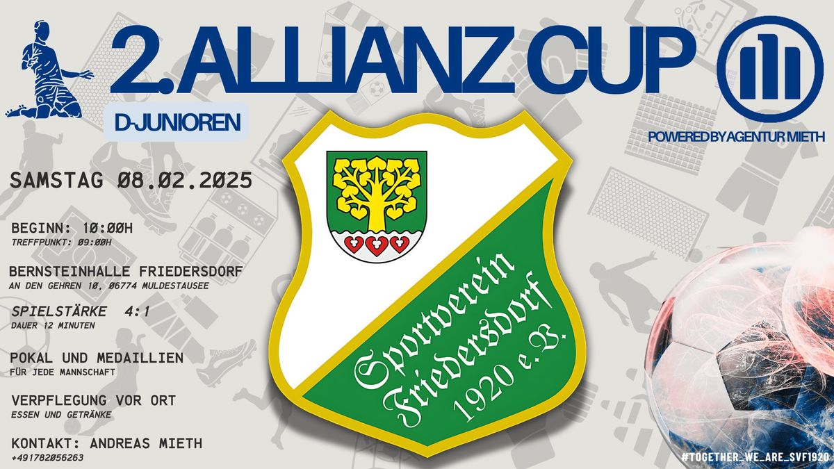 2.Allianz CUP der D-Junioren 