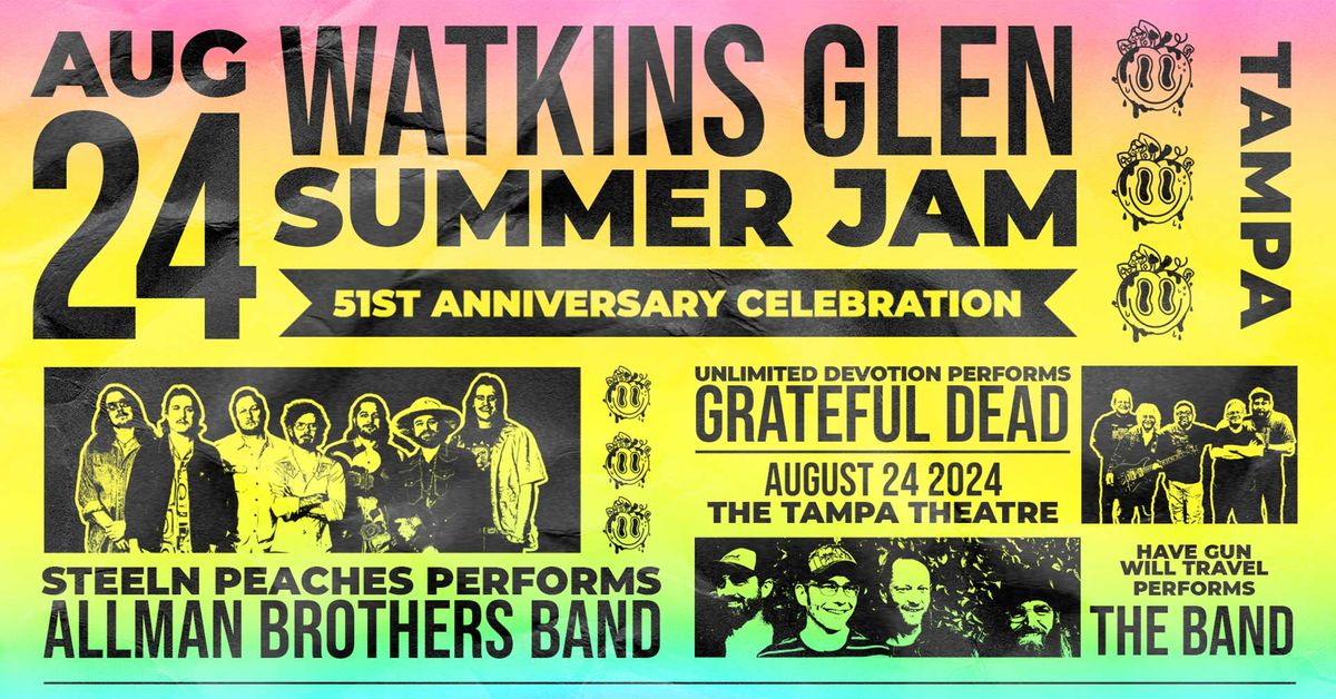 Watkins Glen Summer Jam Anniversary Celebration