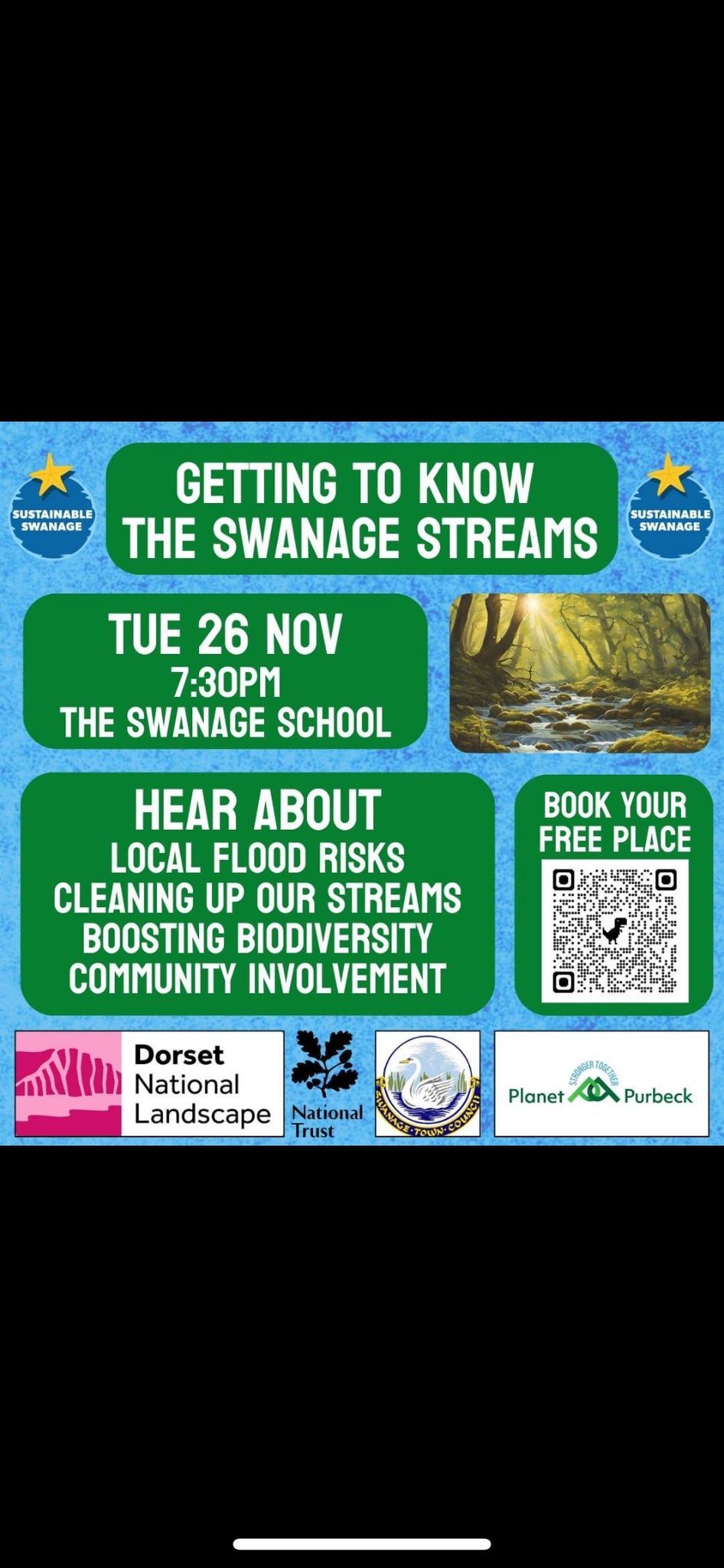 Getting to know the Swanage streams