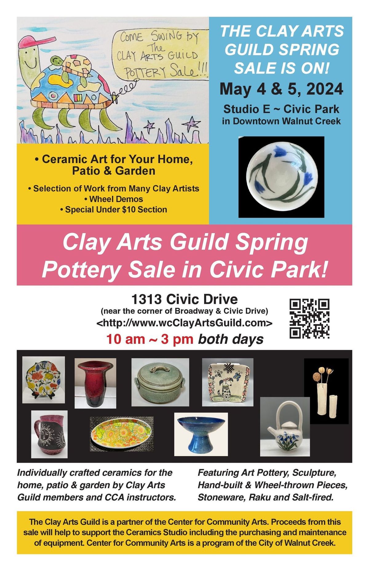 Walnut Creek Spring Pottery Sale