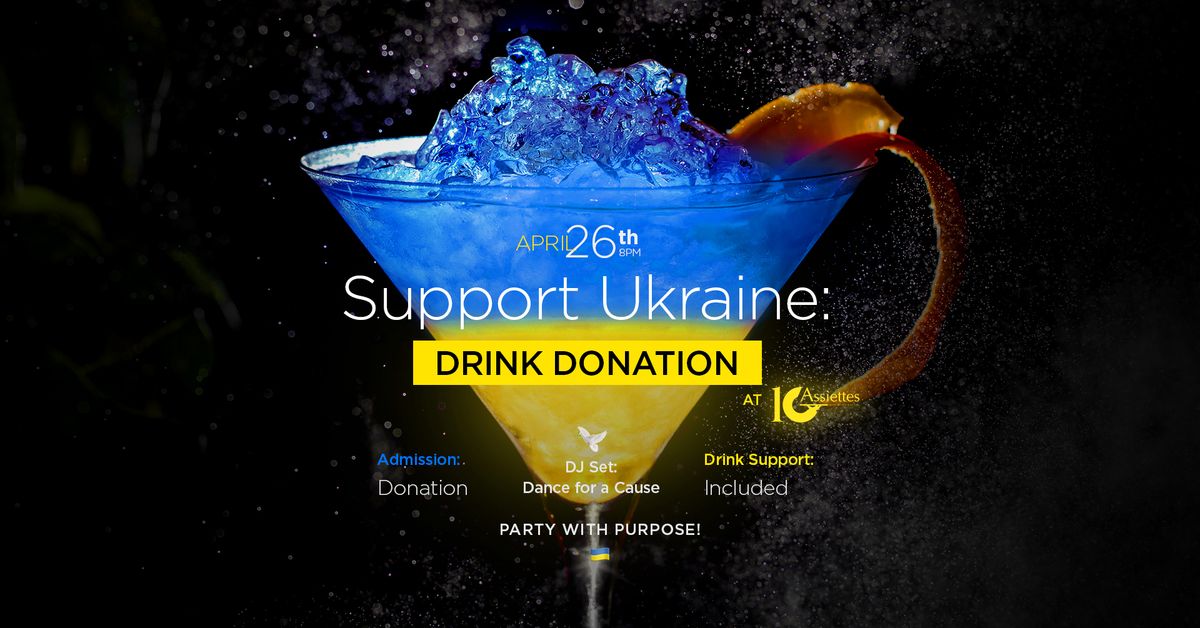 Charity Event: 'Support Ukraine' at 10 Assiettes