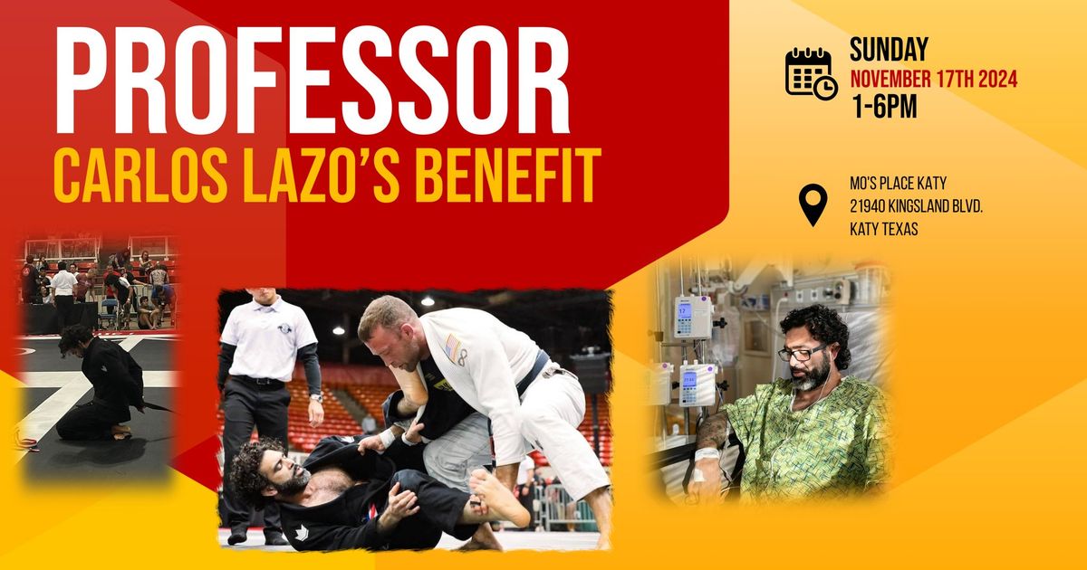 Professor Carlos Lazo\u2019s Benefit 