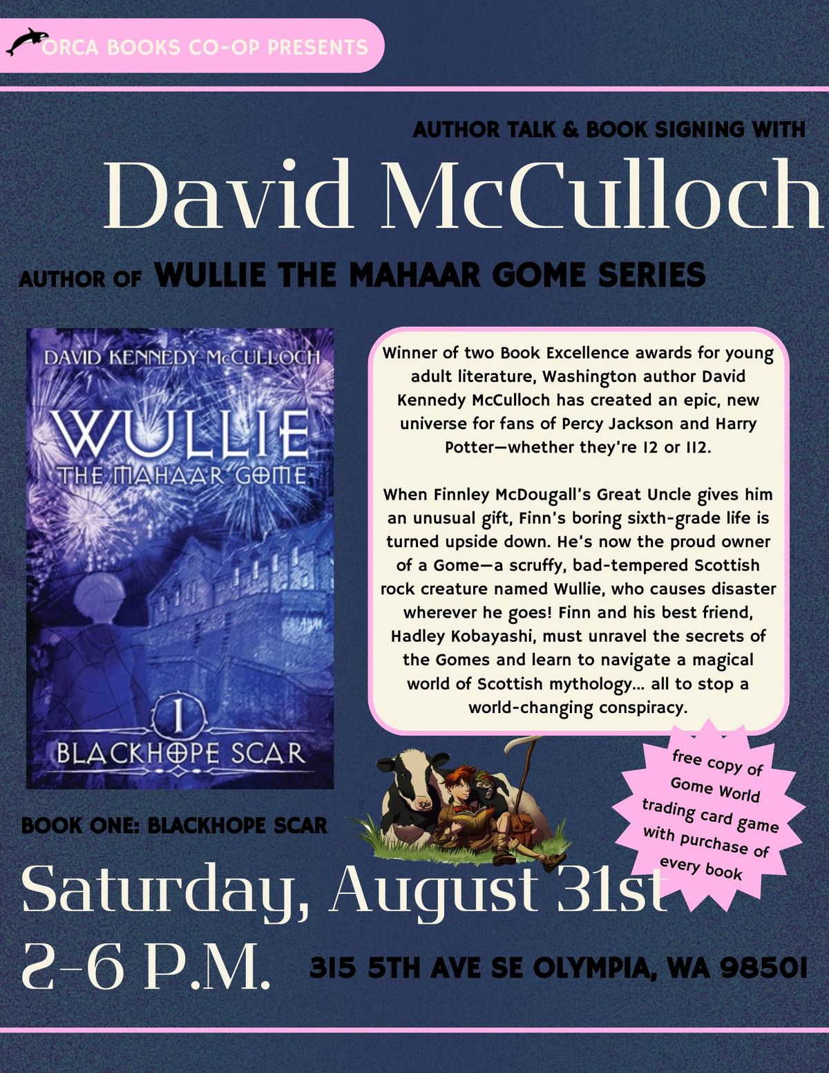 Author Talk and Signing with David McCulloch