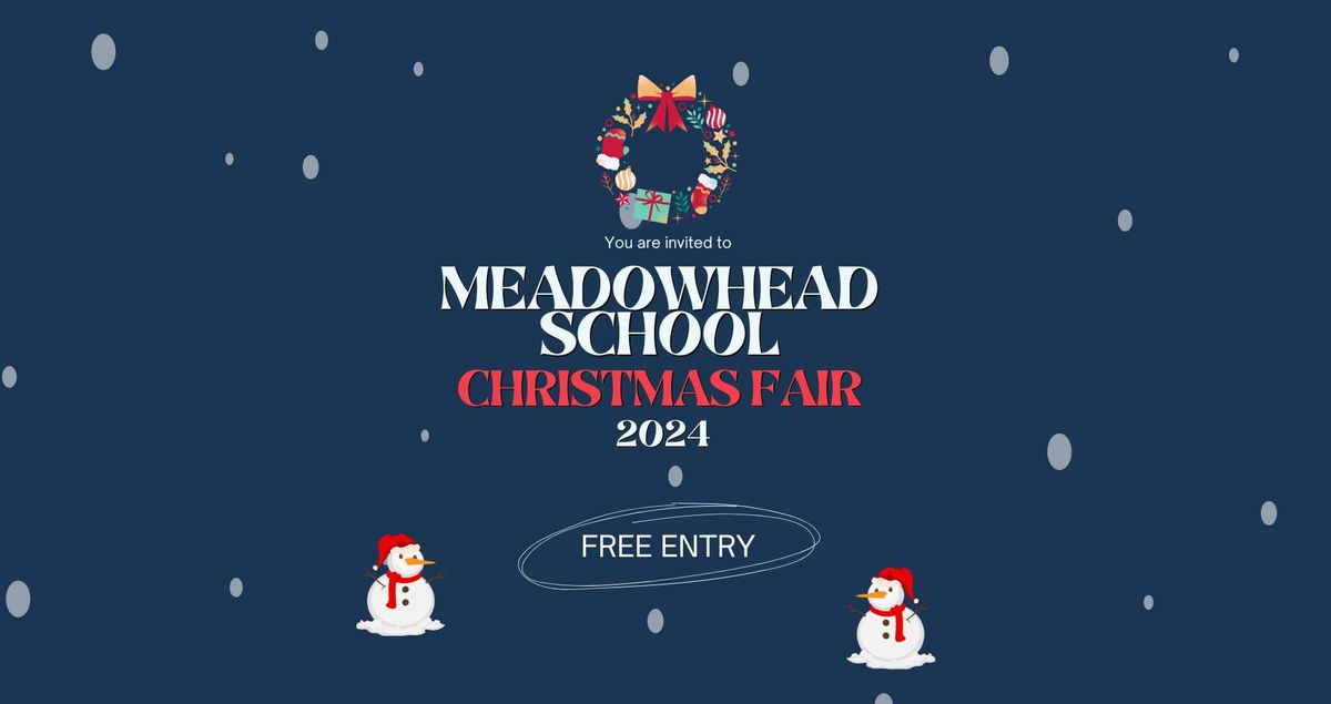 Meadowhead School Christmas Fair