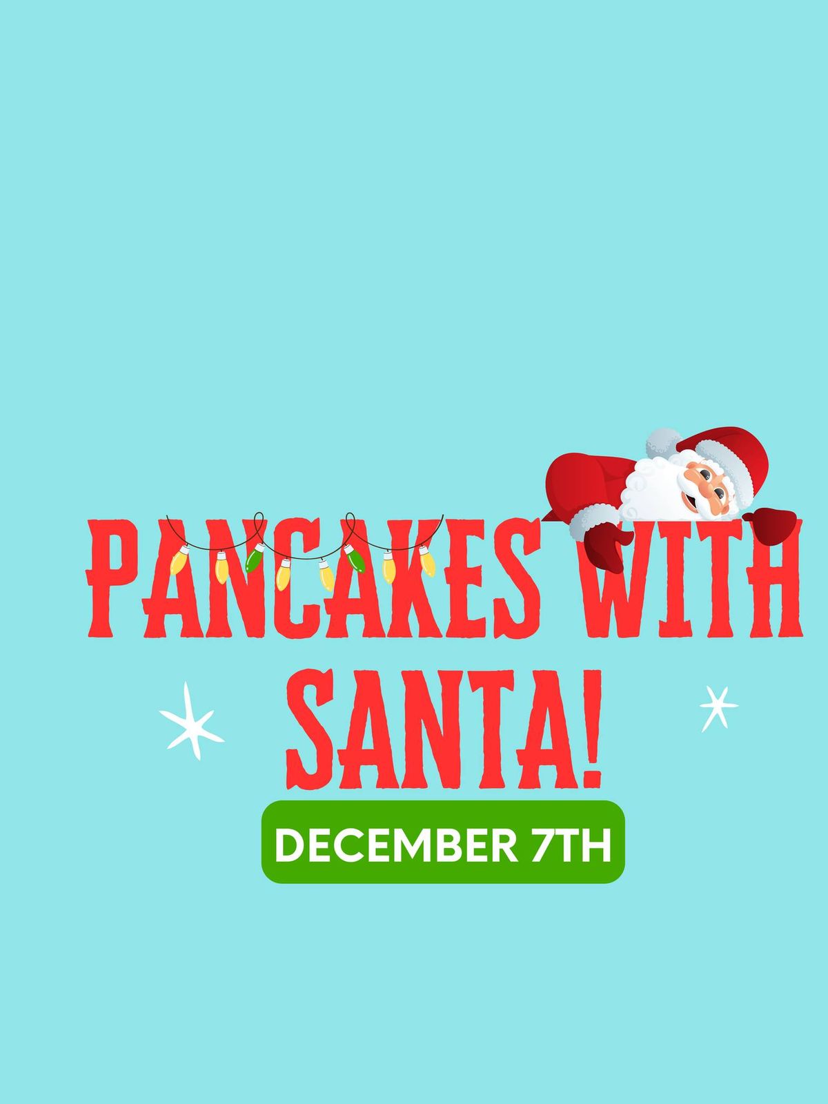 Pancakes with Santa