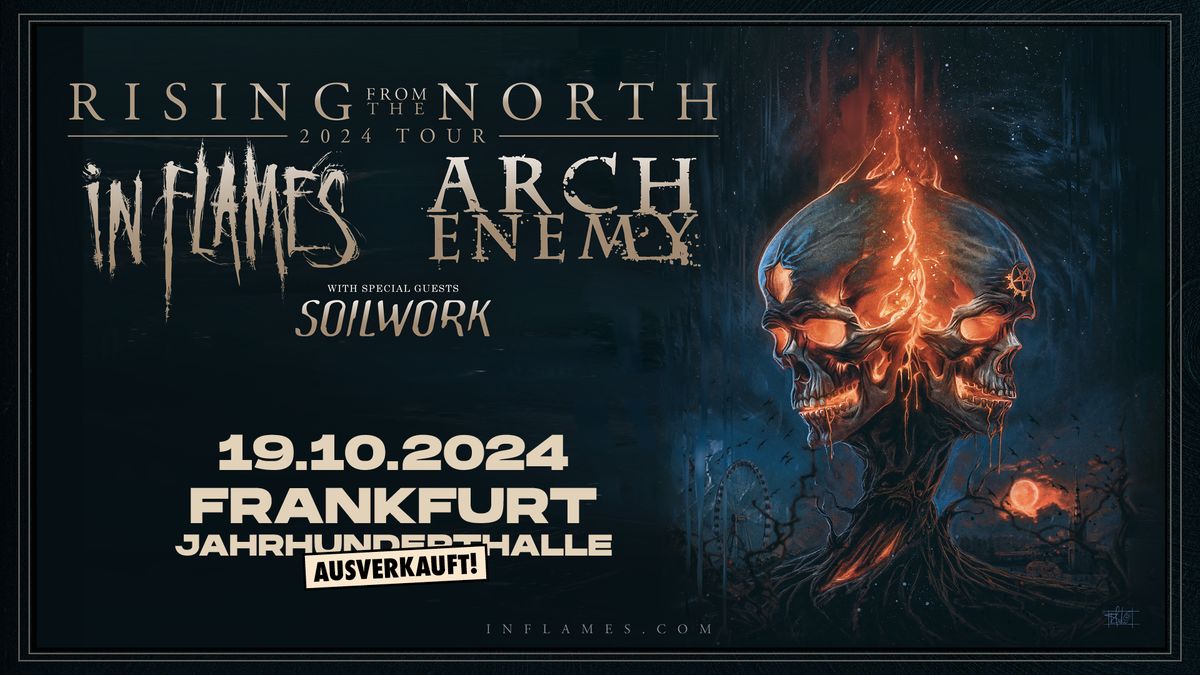 In Flames & Arch Enemy \/\/ RISING FROM THE NORTH TOUR 2024 \/\/ Frankfurt am Main