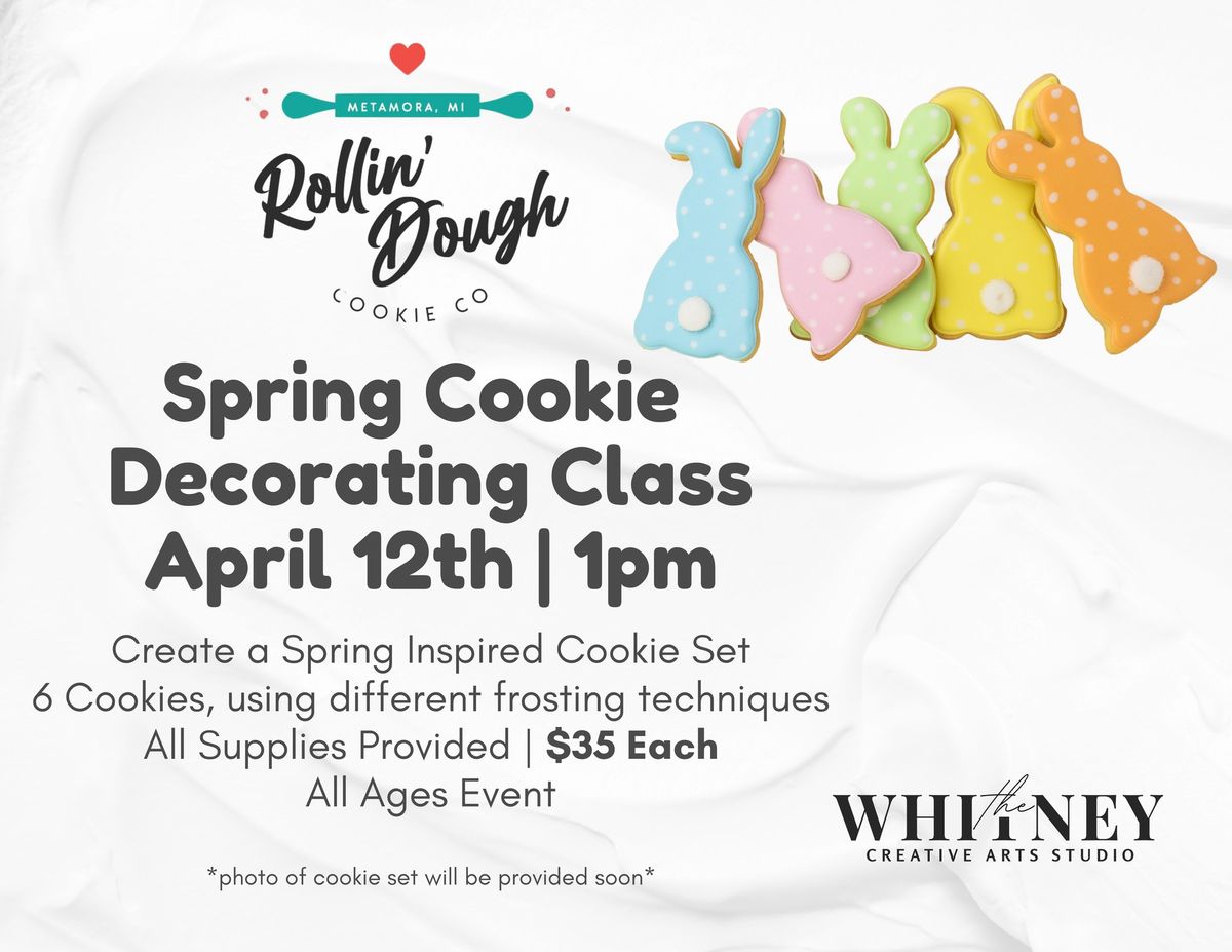 Spring Cookie Decorating Class