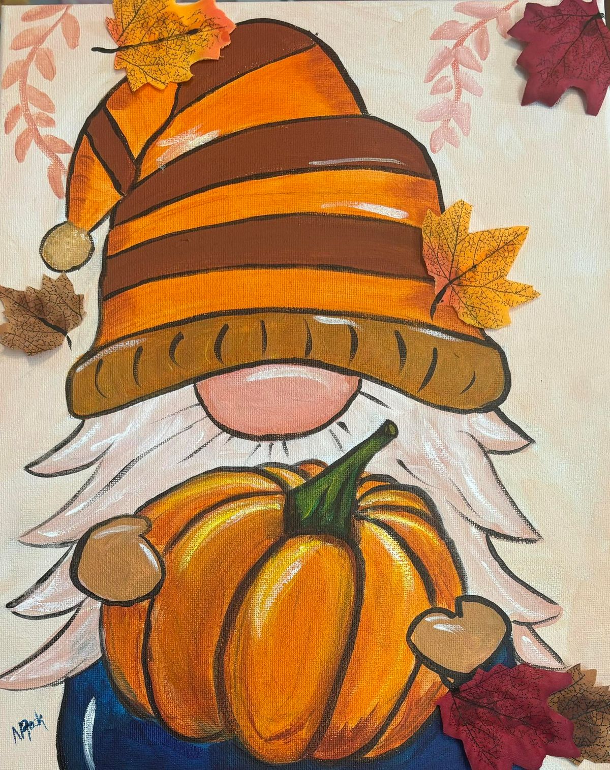 Harvest Gnome Paint Party at Hickory Ridge Community Church