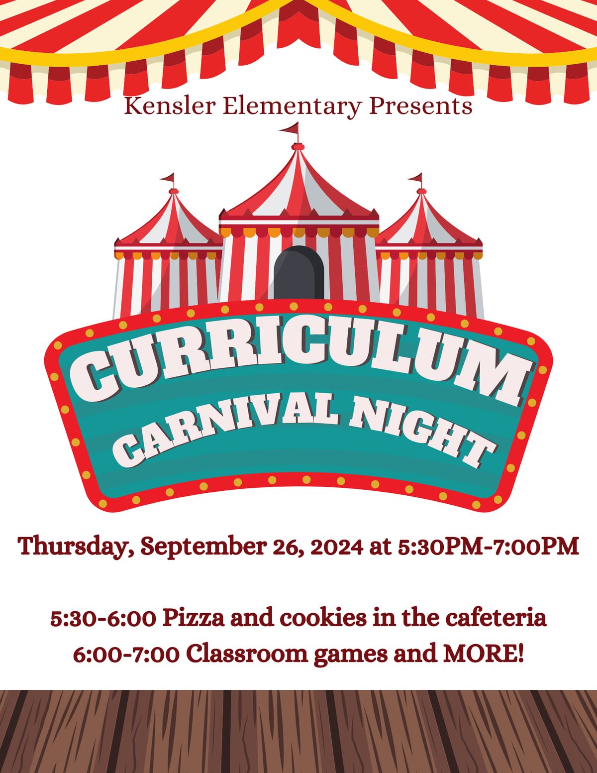 Curriculum Carnival Night!