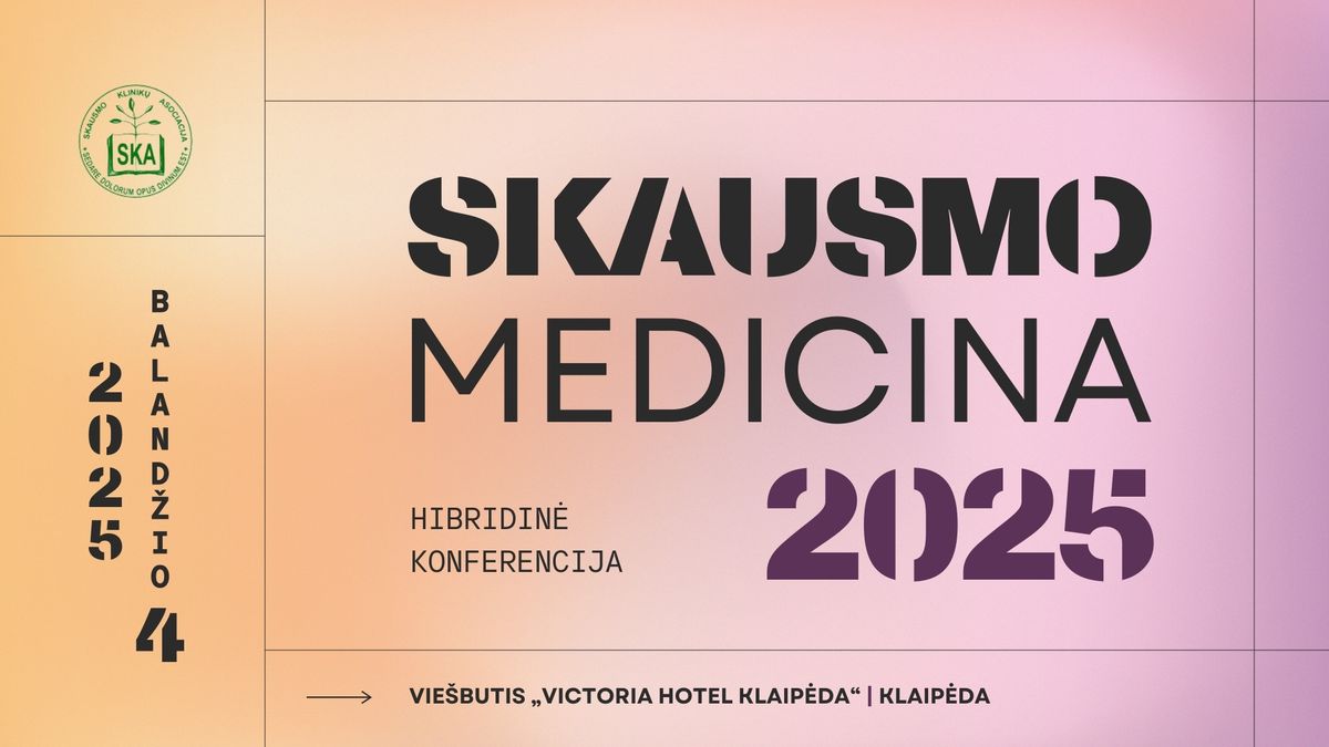 Skausmo medicina 2025