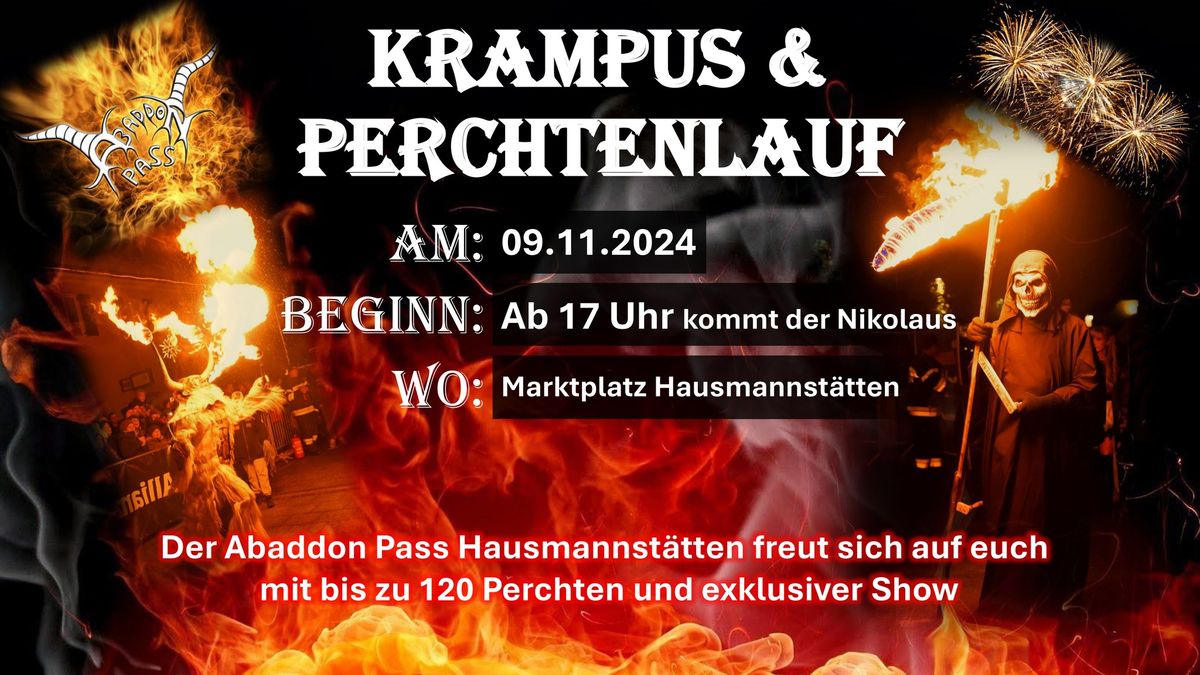 16. Hausmannst\u00e4ttner Krampus & Perchtenlauf