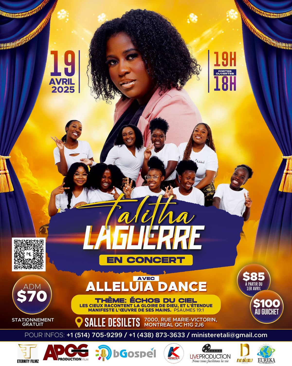 TALITHA LAGUERRE EN CONCERT - \u00c9CHOS DU CIEL