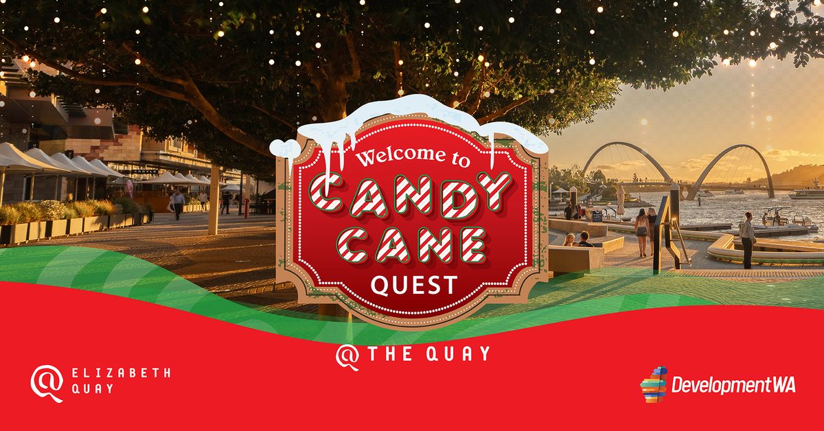 Candy Cane Quest at Elizabeth Quay 