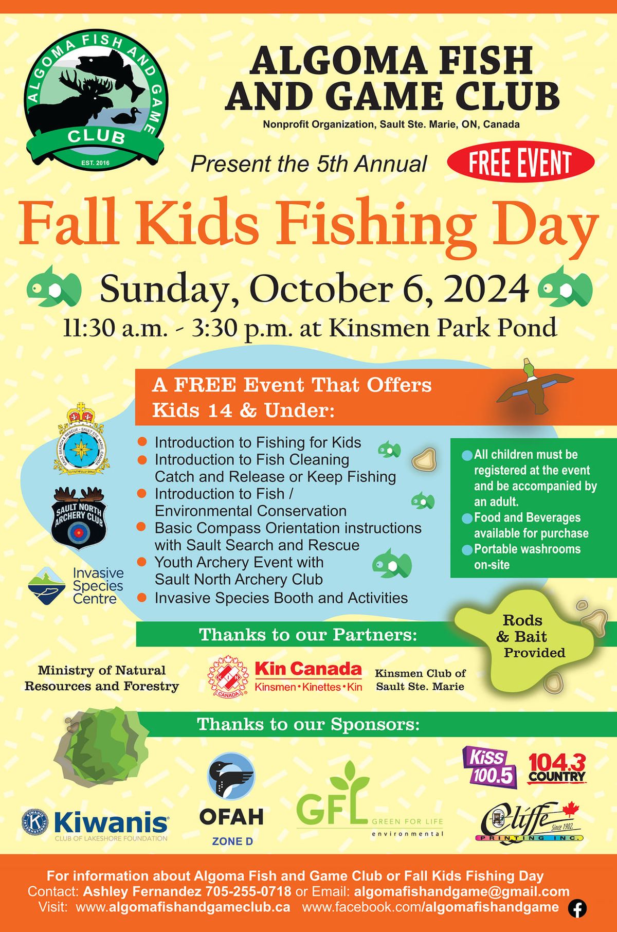 AFGC Fall Kids Fishing Day