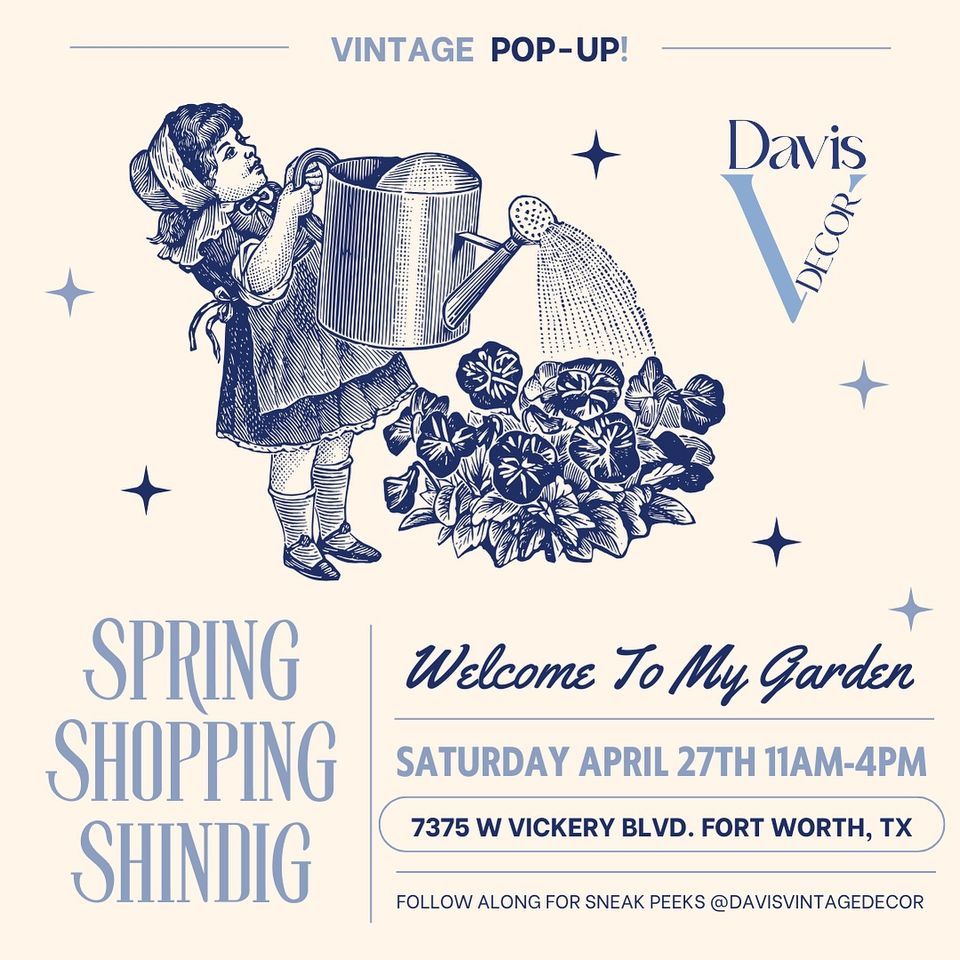 Spring Vintage Pop-Up Shop!