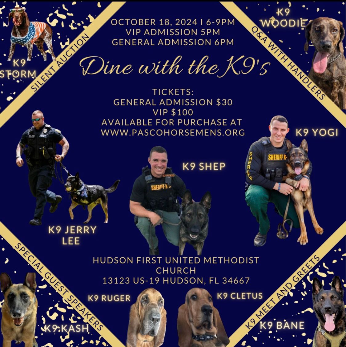 PHA\u2019s Dine with the K9s