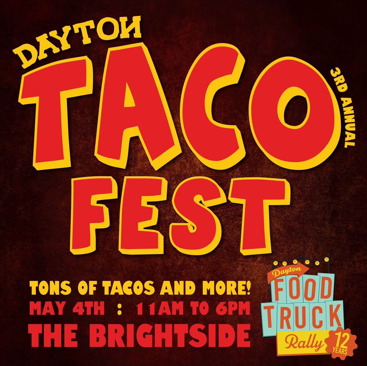 Dayton Taco Fest 2025 - May 4th