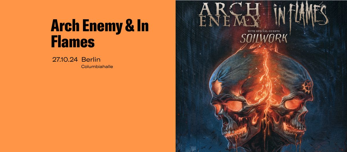 Arch Enemy & In Flames \u2022 Berlin \u2022 UFO im Velodrom (hochverlegt)