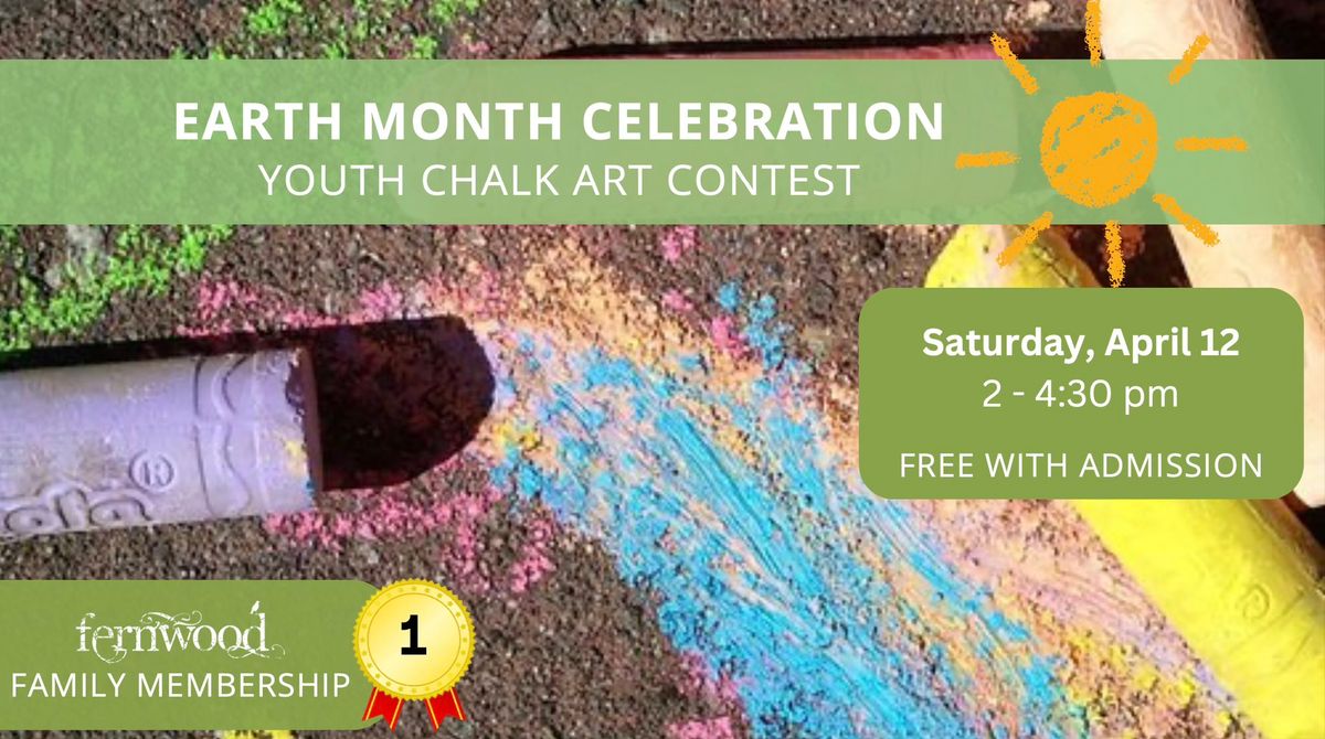 Earth Month Celebration - Youth Chalk Art Contest