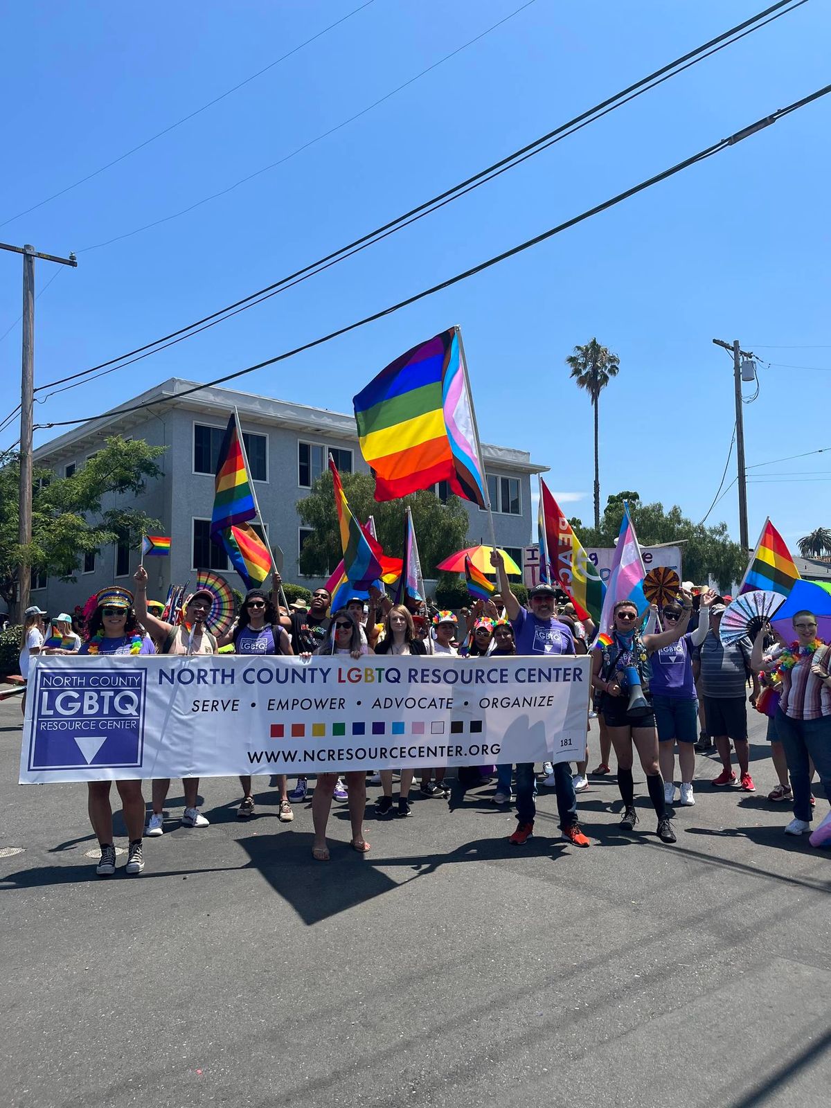 San Diego Pride Parade NC Center Contingent 