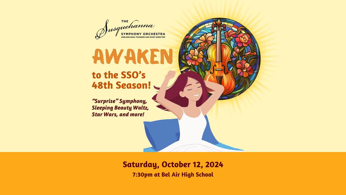 October Concert: Awaken to the SSO's 48th Season!