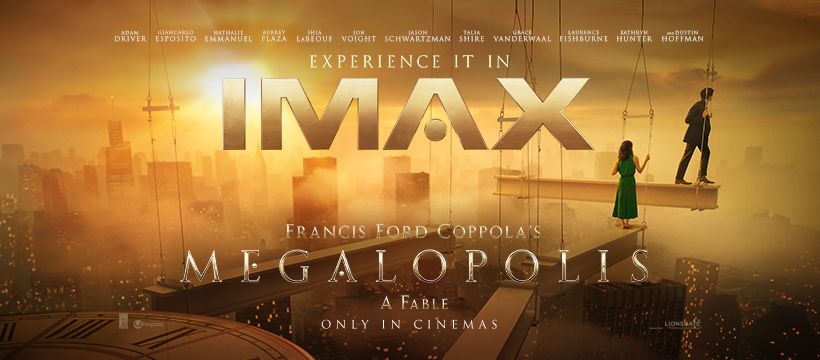 F\u00d8RPREMIERE I IMAX: Megalopolis \ud83c\udfd9\ufe0f