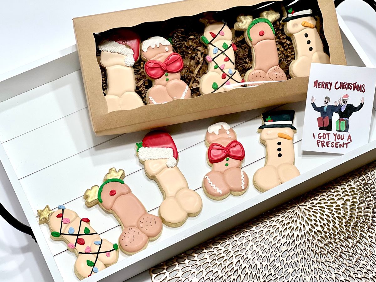 **sold out** December 19th Merry Dickmas Cookie Class at Columbia Club