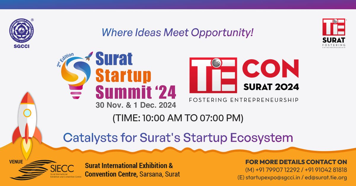 Surat Startup Summit 2024 - 2nd Edition 